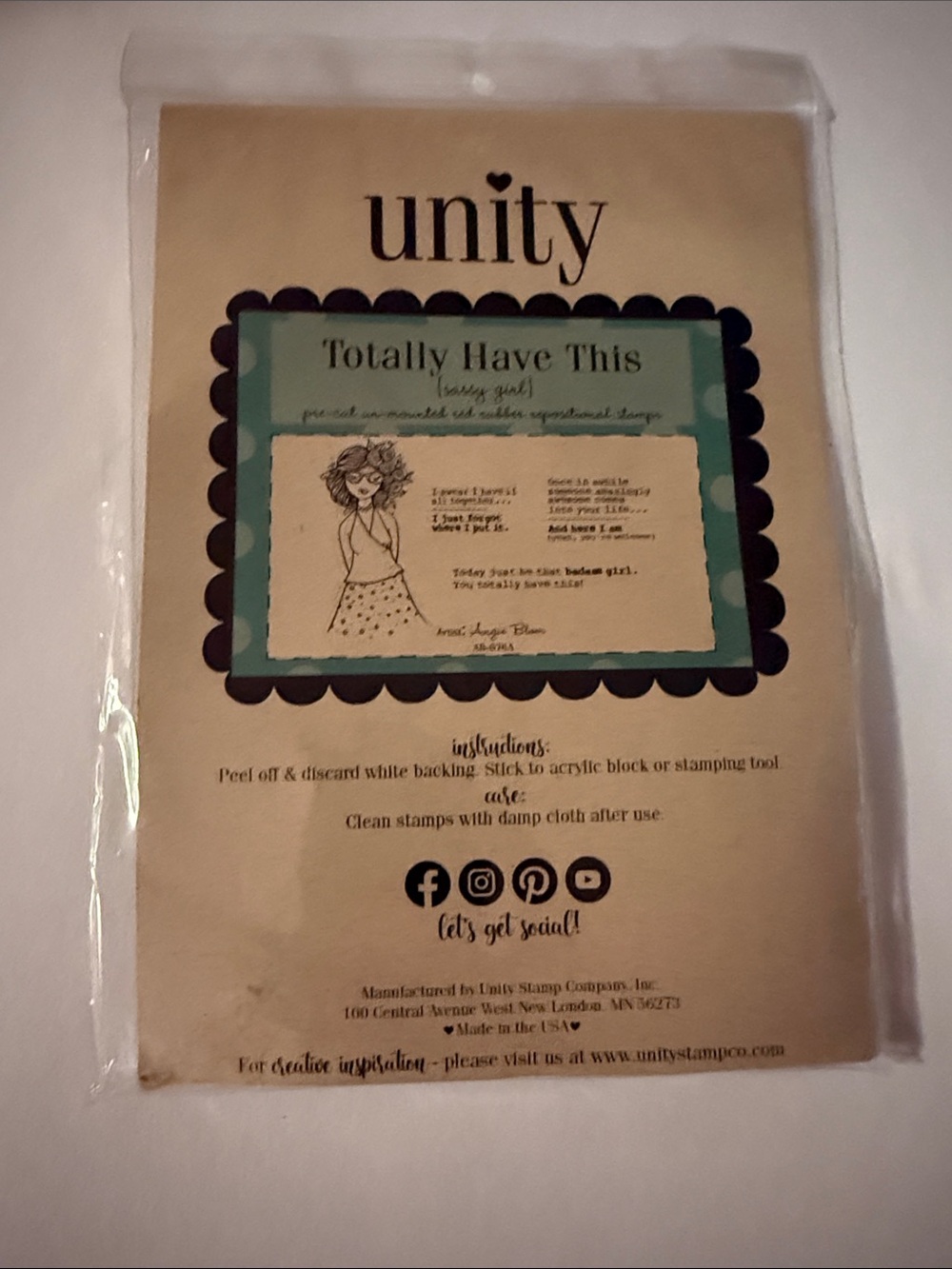Totally Have This Clear Stamp